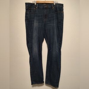 Lucky Brand Men's Blue Denim 410 Athletic Slim Medium Wash Jeans Size 38X32